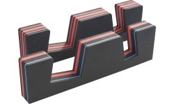 YATE Stojan na terčovnice 7+14cm, pěna 60x18cm (set 2 ks)