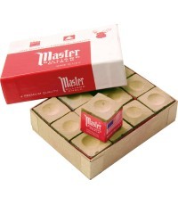 Master billiard chalk gold 12pcs