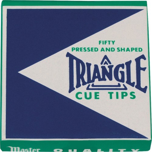 Наклейки для бильярдного кия Triangle 12 мм, 50 шт.
