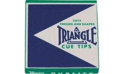 Triangle Cue Tip 12mm 50pcs