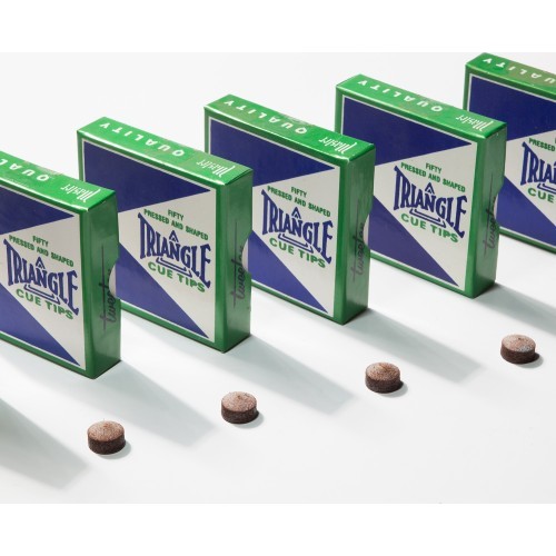 Triangle Cue Tip 11mm 50pcs