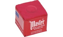 Master Chalk biljarda krīts, sarkans, 144 gab.