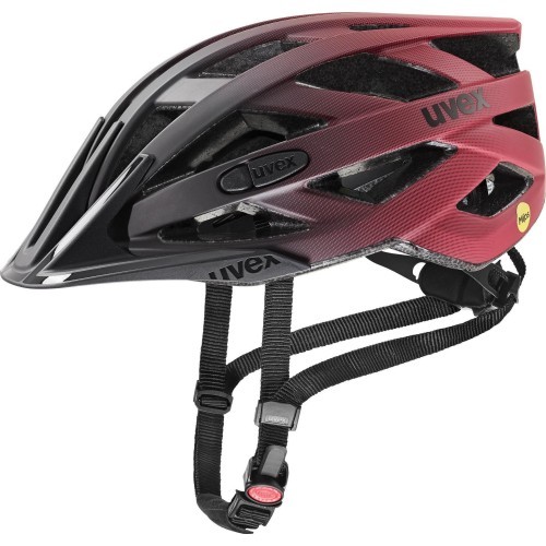 Uvex i-vo cc MIPS ķivere, matēti melna-sarkana, 56-60 cm