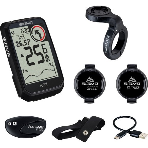 SIGMA ROX 4.0 Endurance GPS Black bike computer, sensor set