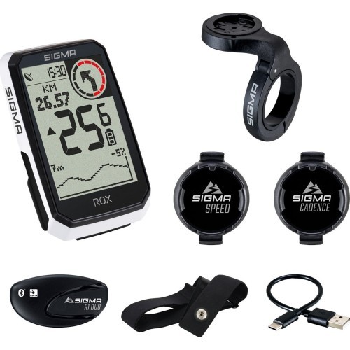 Velodators SIGMA ROX 4.0 Endurance GPS, balts, Sensor Set