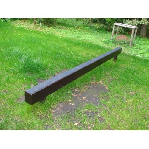 Outdoor balance beam