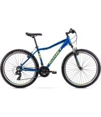 Велосипед Romet Rambler R6.1 JR 26" 2022, сине-зелёный, 17" / M