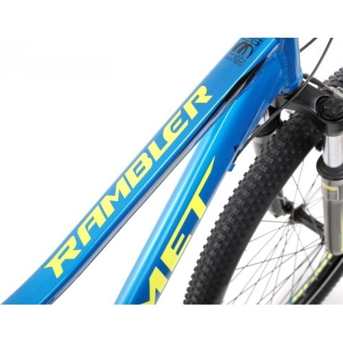 Велосипед Romet Rambler R6.1 JR 26" 2022, сине-зелёный, 17" / M