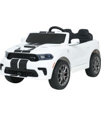Elektromobilis Dodge Durango, balts