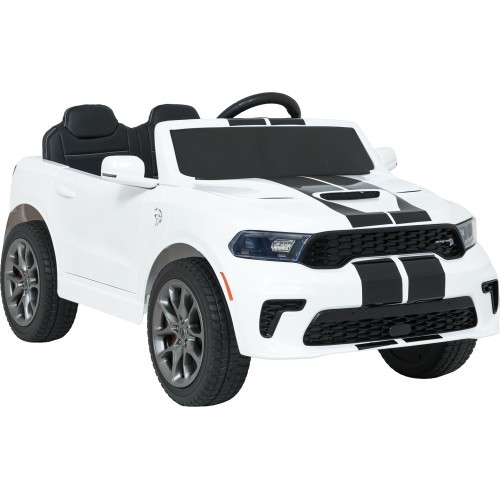 Elektromobilis Dodge Durango, balts