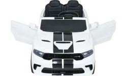 Elektromobilis Dodge Durango, balts