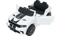 Elektromobilis Dodge Durango, balts