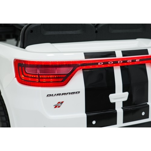 Elektromobilis Dodge Durango, balts