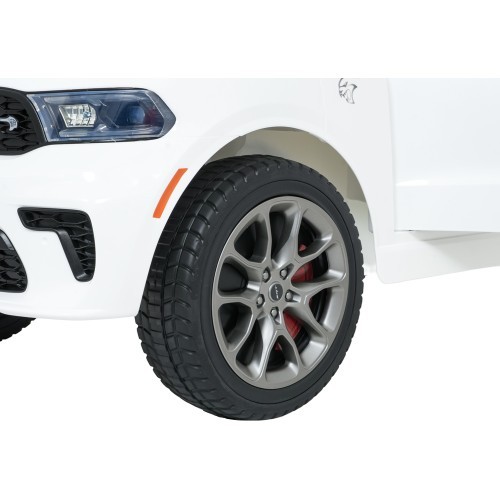 Elektromobilis Dodge Durango, balts