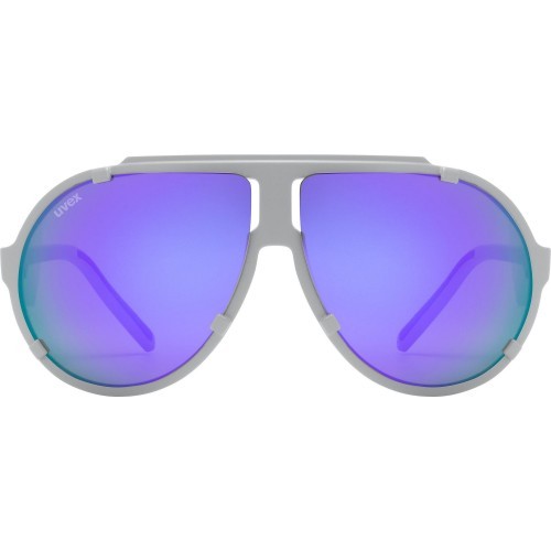 Uvex esntl pina glasses grey matt / mirror purple