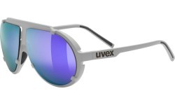 Brilles Uvex esntl pina grey matt / mirror purple