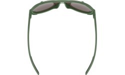 Uvex esntl pina glasses, moss green matt / gold mirror