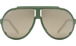Uvex esntl pina glasses, moss green matt / gold mirror