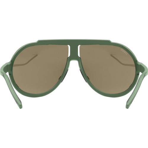 Uvex esntl pina glasses, moss green matt / gold mirror
