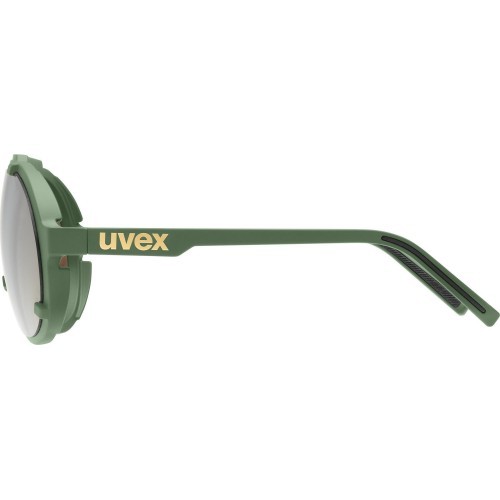 Brilles Uvex esntl pina, moss green matt / gold mirror