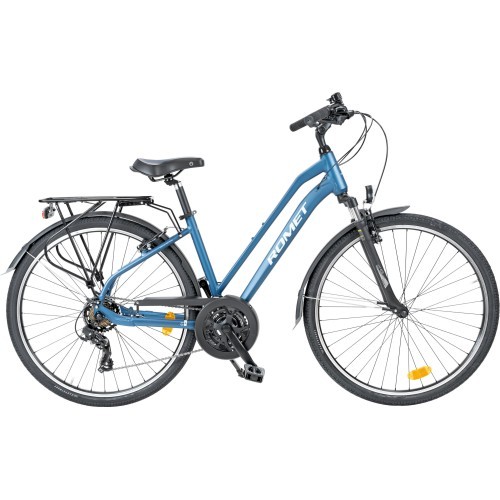 Велосипед Romet Gazela 1 2025, тёмно-синий, 19"/M