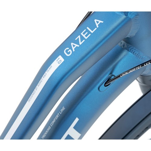 Велосипед Romet Gazela 1 2025, тёмно-синий, 19"/M