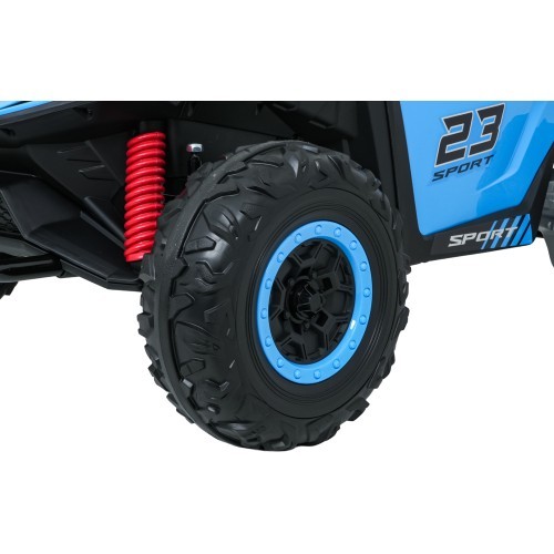 Elektromobilis Buggy TURBO 23, zils