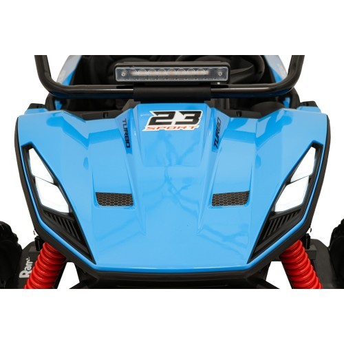Elektromobilis Buggy TURBO 23, zils