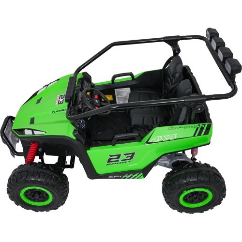 Elektromobilis Buggy TURBO 23, zaļš