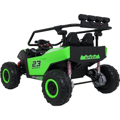 Электромобиль Buggy TURBO 23, зелёный