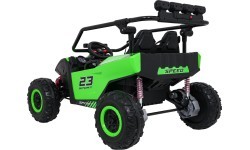 Elektromobilis Buggy TURBO 23, zaļš