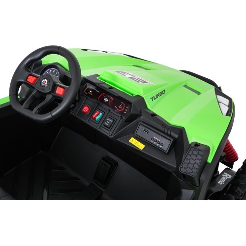 Elektromobilis Buggy TURBO 23, zaļš