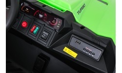 Elektromobilis Buggy TURBO 23, zaļš