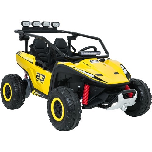 Elektromobīlis Buggy TURBO 23, dzeltens