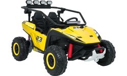 Elektromobīlis Buggy TURBO 23, dzeltens
