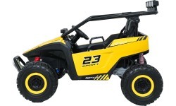 Elektromobīlis Buggy TURBO 23, dzeltens