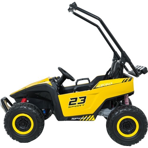 Электромобиль Buggy TURBO 23, жёлтый