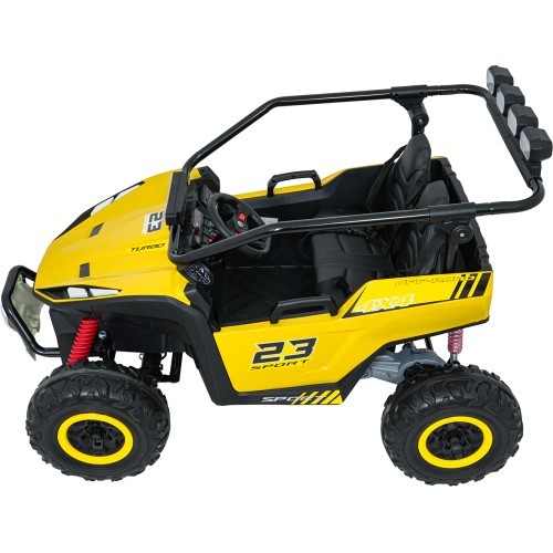 Электромобиль Buggy TURBO 23, жёлтый