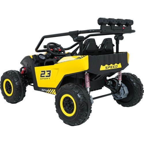 Elektromobīlis Buggy TURBO 23, dzeltens