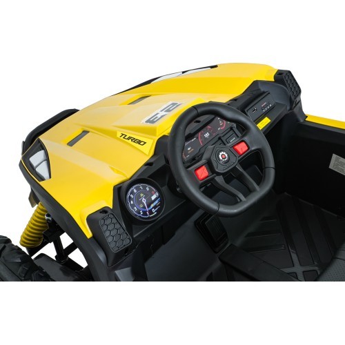 Электромобиль Buggy TURBO 23, жёлтый