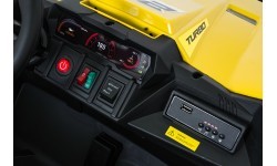 Elektromobīlis Buggy TURBO 23, dzeltens