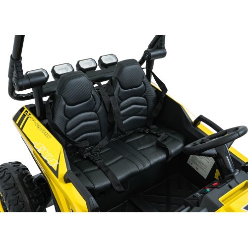 Elektromobīlis Buggy TURBO 23, dzeltens
