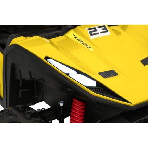 Электромобиль Buggy TURBO 23, жёлтый
