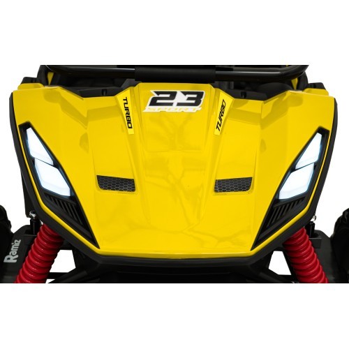 Elektromobīlis Buggy TURBO 23, dzeltens
