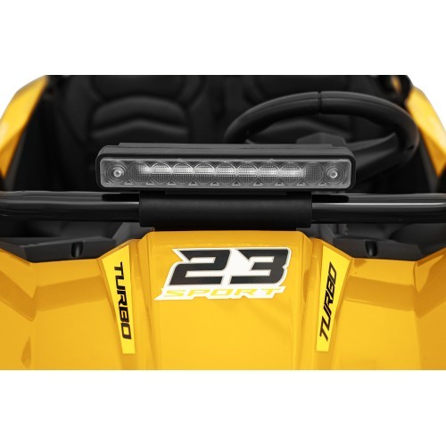 Elektromobīlis Buggy TURBO 23, dzeltens