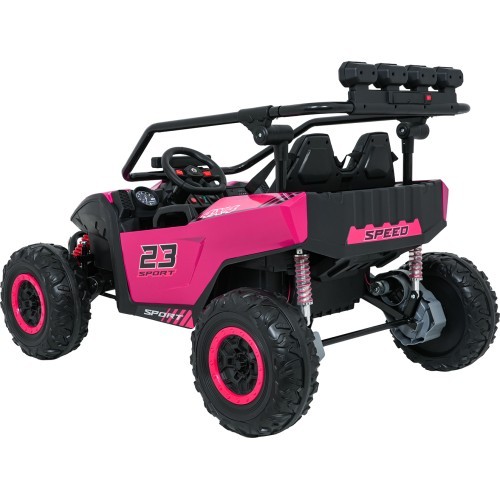 Электромобиль Buggy TURBO 23, розовый