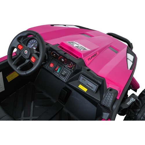 Elektromobilis Buggy TURBO 23, rozā