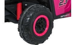 Электромобиль Buggy TURBO 23, розовый