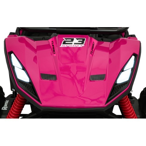 Elektromobilis Buggy TURBO 23, rozā