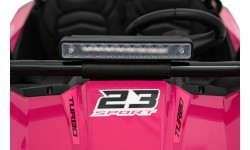 Электромобиль Buggy TURBO 23, розовый